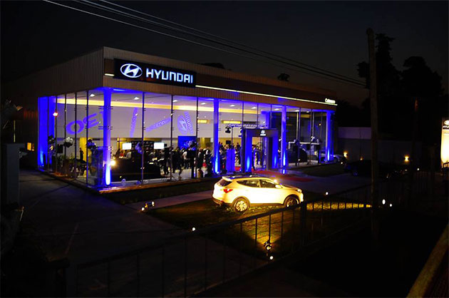 Primer concecionario modelo 3S Hyundai en Argentina
