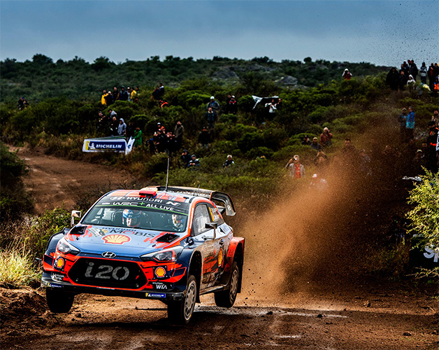 Thierry Neuville a bordo de un Hyundai ganó el Rally de Argentina